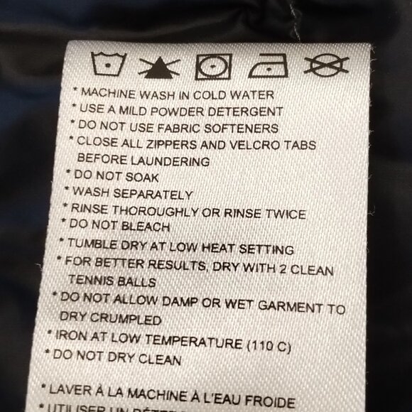 Lole Hooded Duck Down Puffer Vest Grey Size L - Picture 9 of 11